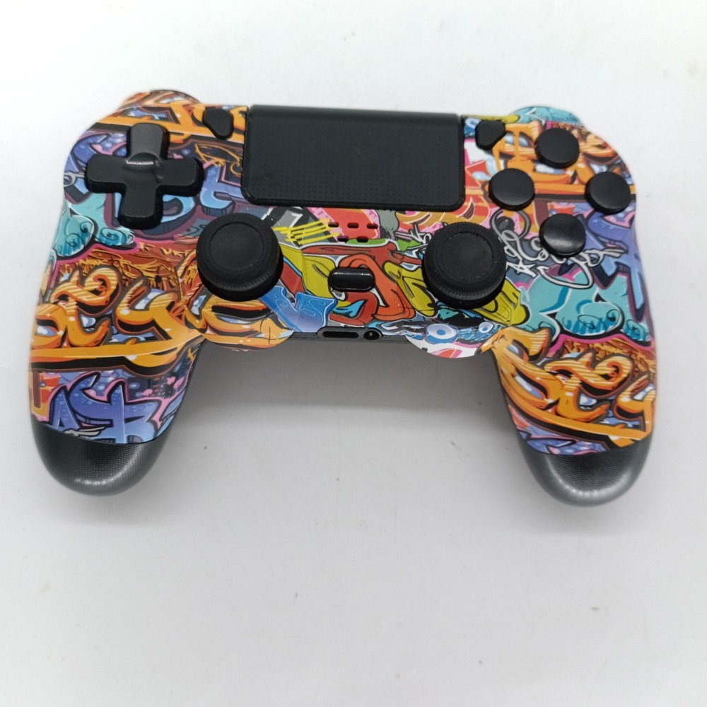 Graffiti Wireless Controller for PS4 Model 2AT5K-P4 Multicolor Gamepad r3
